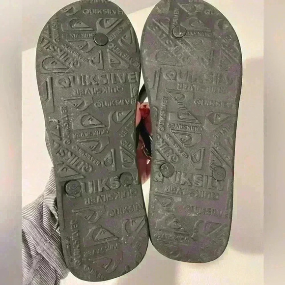 Quicksilver Black Sandals Size 10/11 - Picture 4 of 4